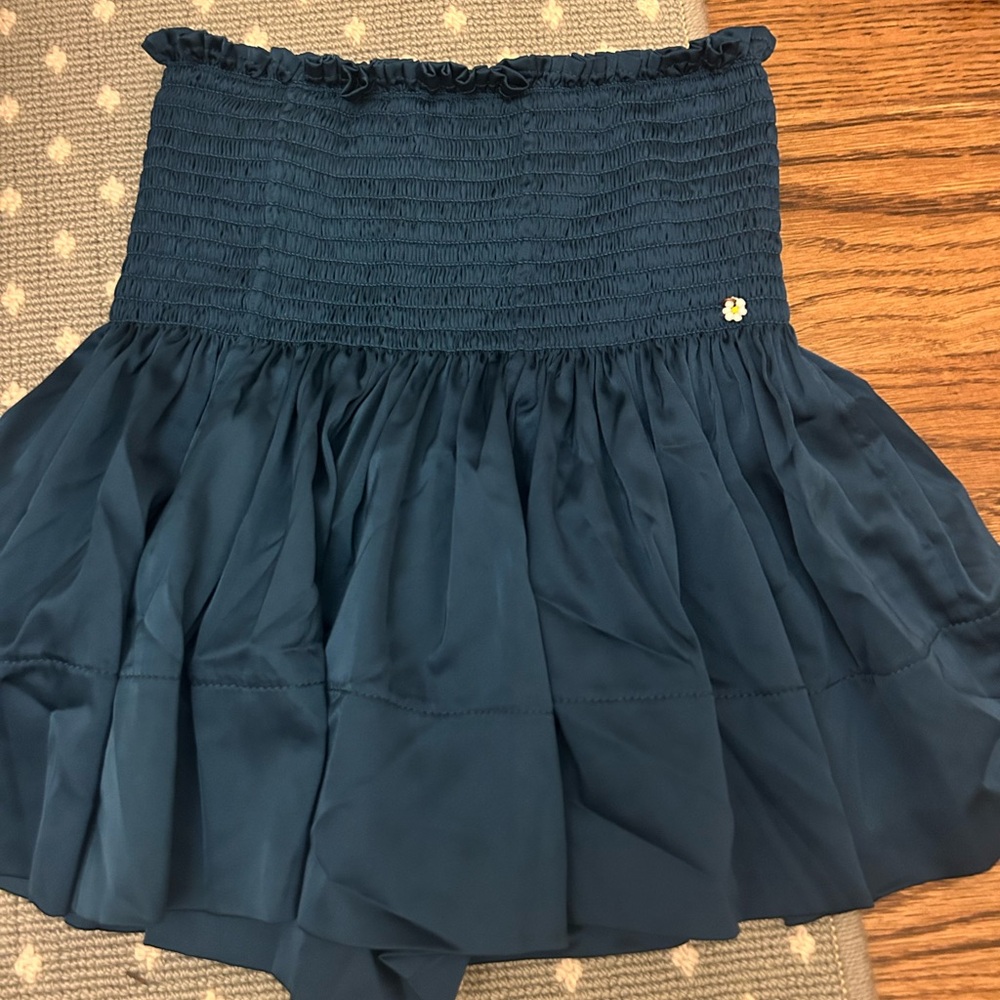 NATURAL LIFE Navy Mini Skirt